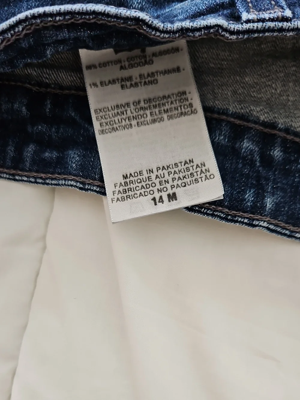 Levi's The Original Jean / Mid Rise Skinny ~ Size 14M